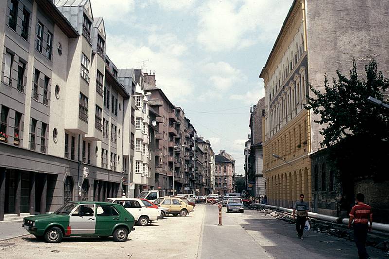 A Tompa utca a rehabilitáció előtt